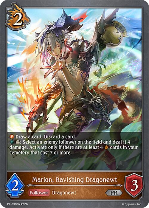 Marion, Ravishing Dragonewt (PR-399EN) [Promotional Cards]