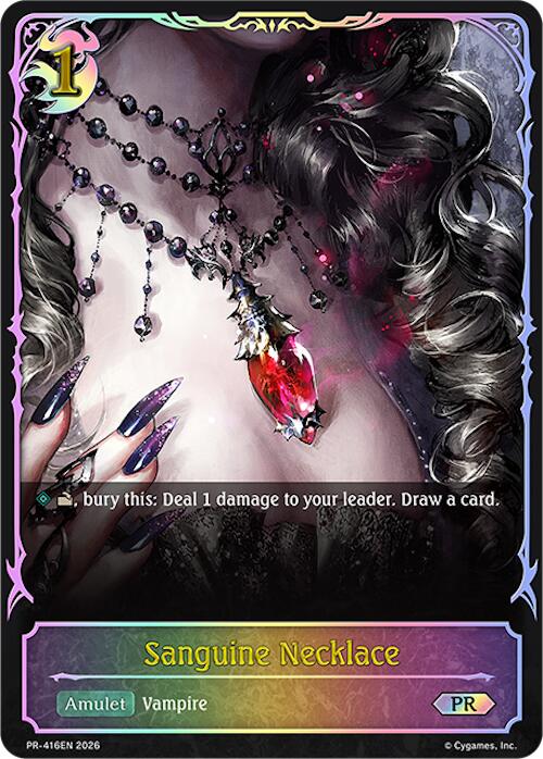Sanguine Necklace (PR-416EN) (PR-416EN) [Promotional Cards]