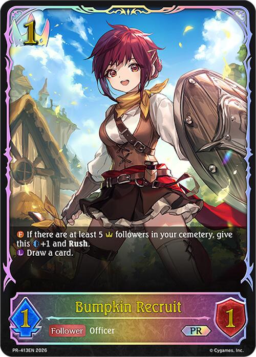 Bumpkin Recruit (PR-413EN) (PR-413EN) [Promotional Cards]