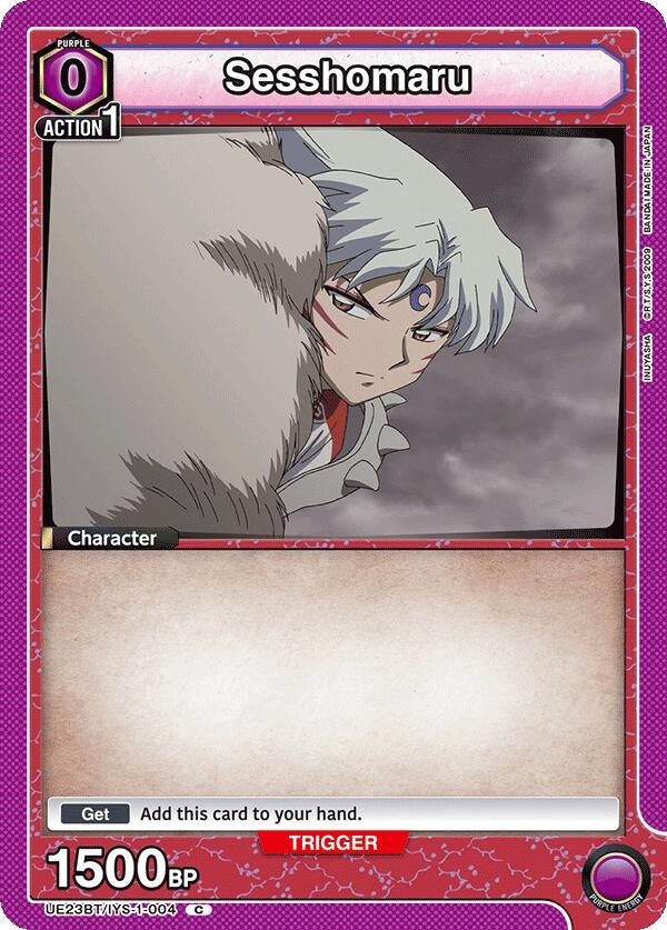 Image for Sesshomaru (004) (UE23BT) (UE23BT/IYS-1-004) - Union Arena