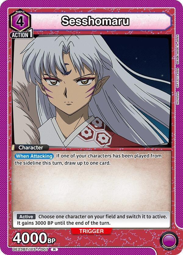 Image for Sesshomaru (007) (UE23BT) (UE23BT/IYS-1-007) - Union Arena