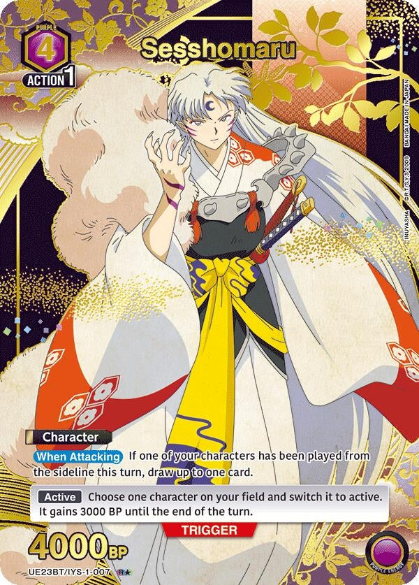 Image for Sesshomaru (007) (R*) (UE23BT) (UE23BT/IYS-1-007) - Union Arena