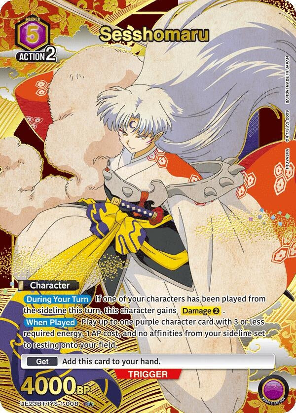 Image for Sesshomaru (008) (R*) (UE23BT) (UE23BT/IYS-1-008) - Union Arena
