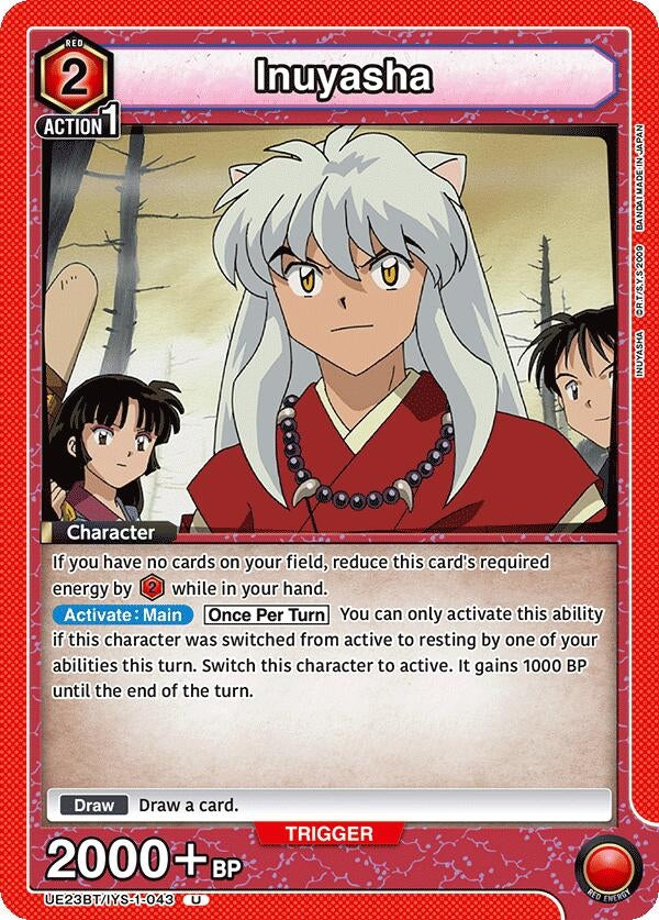 Image for Inuyasha (043) (UE23BT) (UE23BT/IYS-1-043) - Union Arena