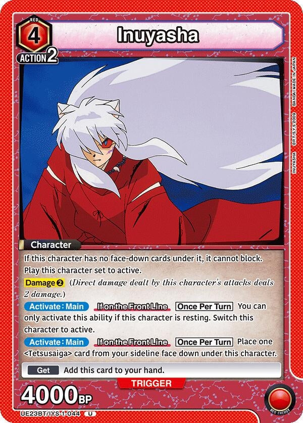 Image for Inuyasha (044) (UE23BT) (UE23BT/IYS-1-044) - Union Arena