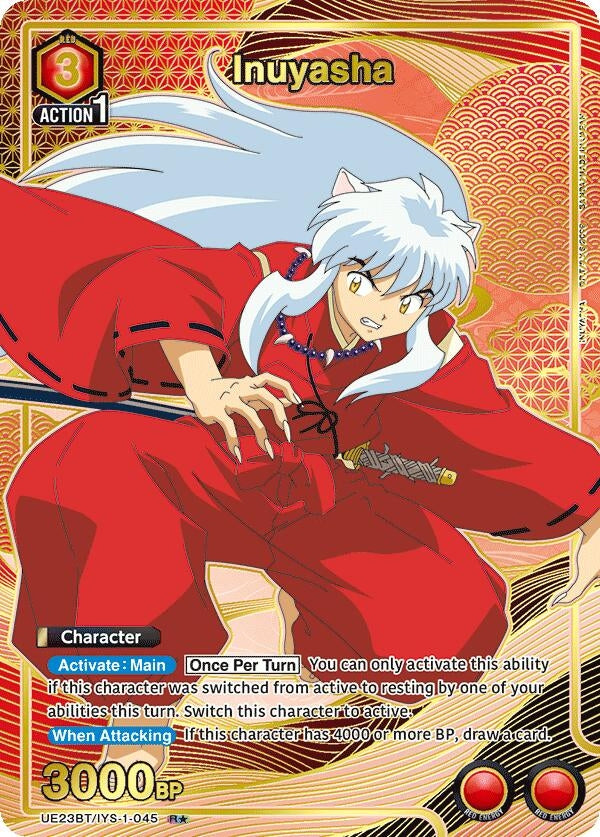Image for Inuyasha (045) (R*) (UE23BT) (UE23BT/IYS-1-045) - Union Arena