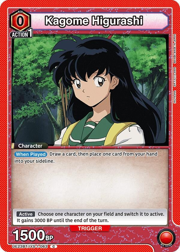 Image for Kagome Higurashi (063) (UE23BT) (UE23BT/IYS-1-063) - Union Arena