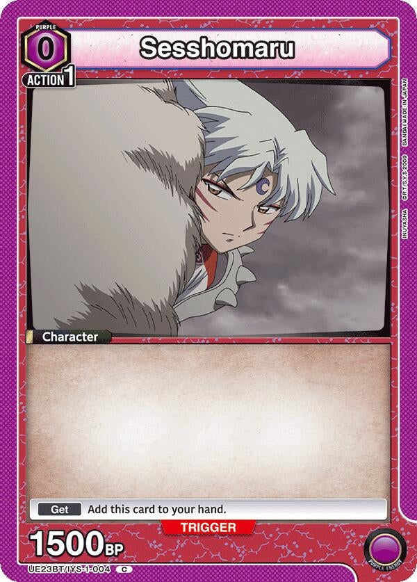 Image for Sesshomaru (004) (Box Topper Foil) (UE23BT) (UE23BT/IYS-1-004) - Union Arena