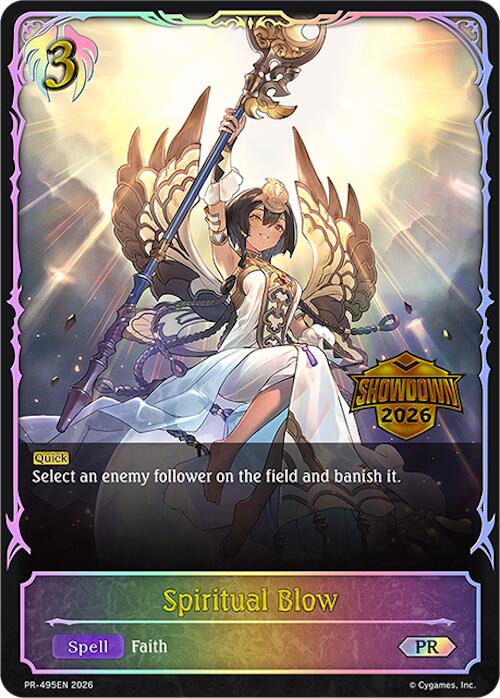 Spiritual Blow (PR-495EN) [Promotional Cards]