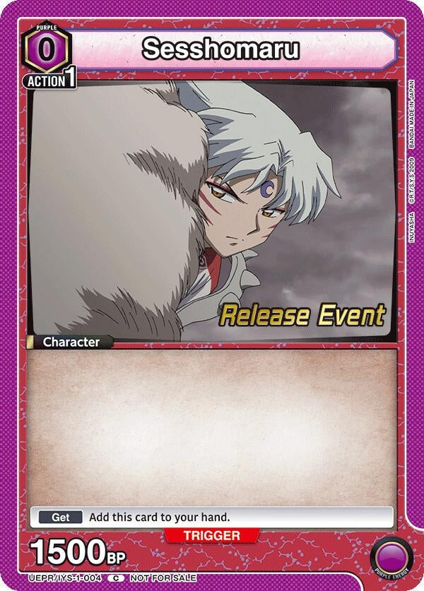Image for Sesshomaru (004) (UE23BT_RE) (UEPR/IYS-1-004) - Union Arena