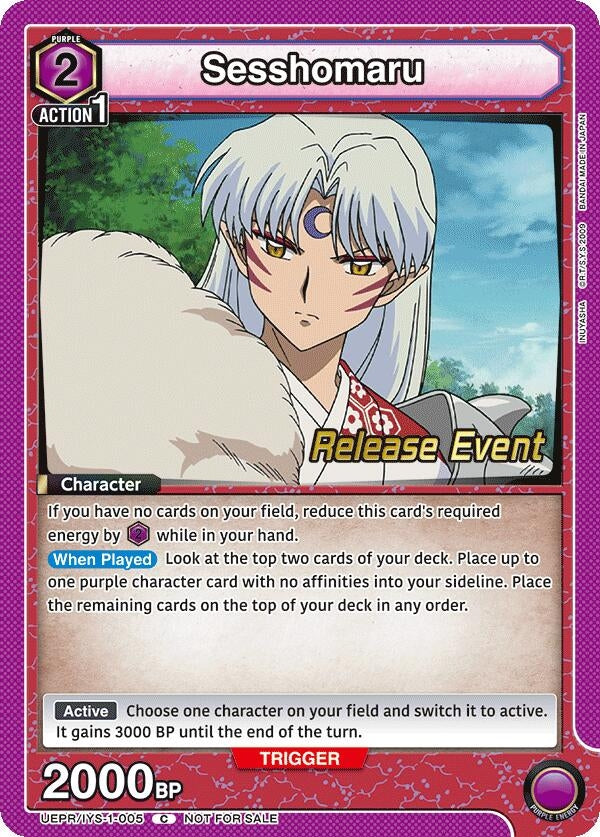 Image for Sesshomaru (005) (UE23BT_RE) (UEPR/IYS-1-005) - Union Arena