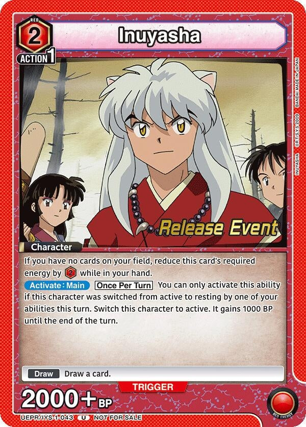Image for Inuyasha (043) (UE23BT_RE) (UEPR/IYS-1-043) - Union Arena