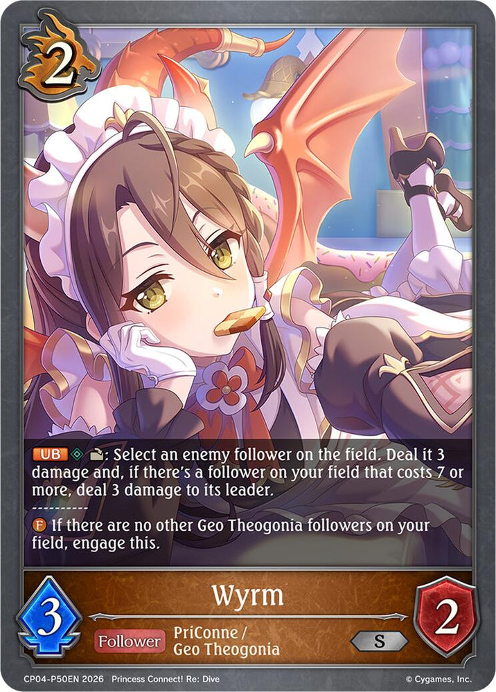 Wyrm - P50EN (Foil) (CP04-P50EN) [Princess Connect! Re: Dive]