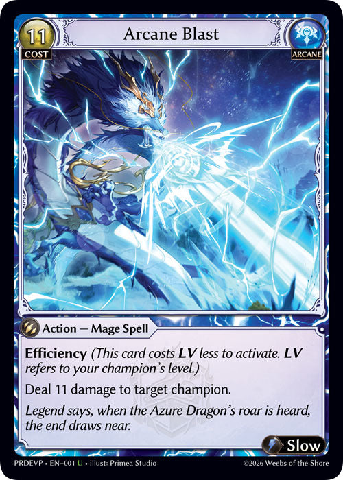 Arcane Blast (1) [.asphodel/paradise Event Pack]