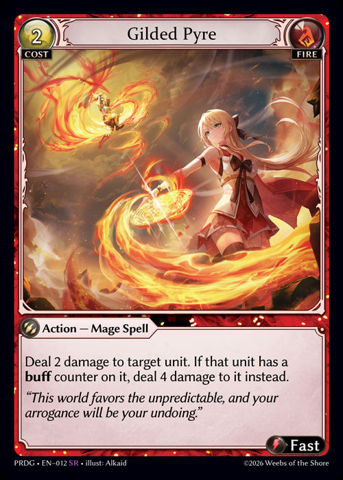 Gilded Pyre (12) [.asphodel/paradise Grimoire]
