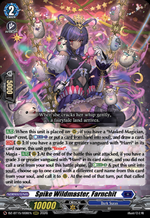 Spike Wildmaster, Farnchit (DZ-BT15/008EN) [Strike of Illusionary Shadows]