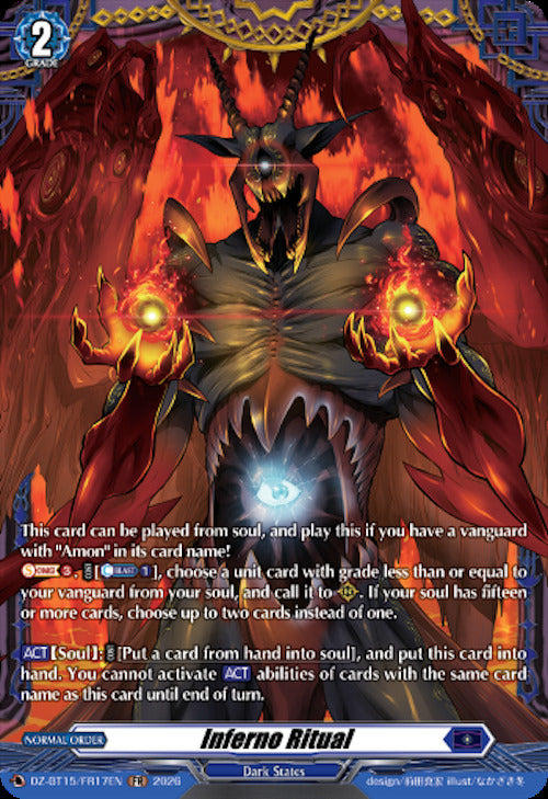 Inferno Ritual (DZ-BT15/FR17EN) [Strike of Illusionary Shadows]