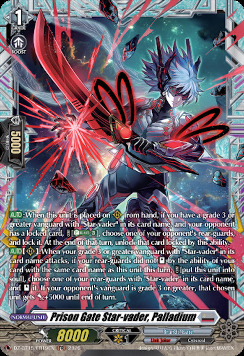 Prison Gate Star-vader, Palladium (DZ-BT15/FR19EN) [Strike of Illusionary Shadows]