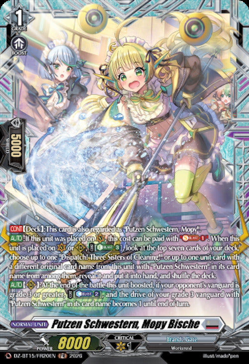 Putzen Schwestern, Mopy Bische (DZ-BT15/FR20EN) [Strike of Illusionary Shadows]