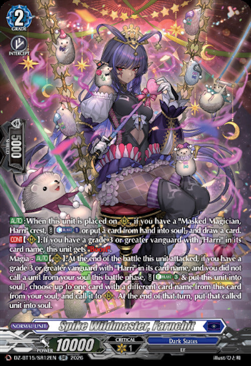 Spike Wildmaster, Farnchit (DZ-BT15/SR12EN) [Strike of Illusionary Shadows]