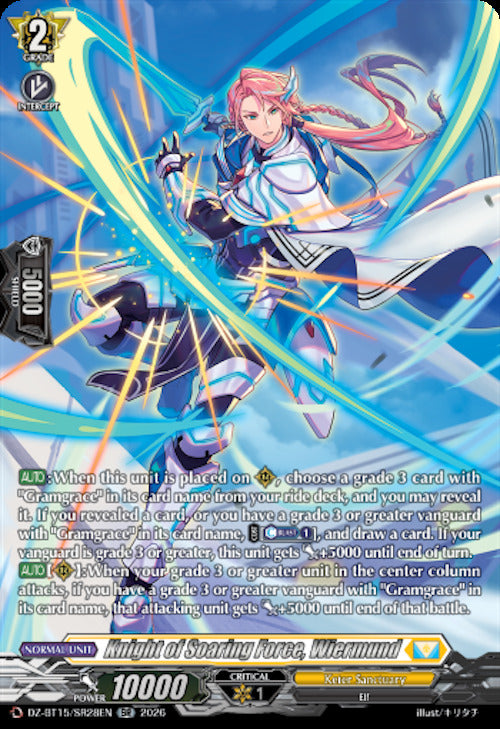 Knight of Soaring Force, Wiermund (DZ-BT15/SR28EN) [Strike of Illusionary Shadows]