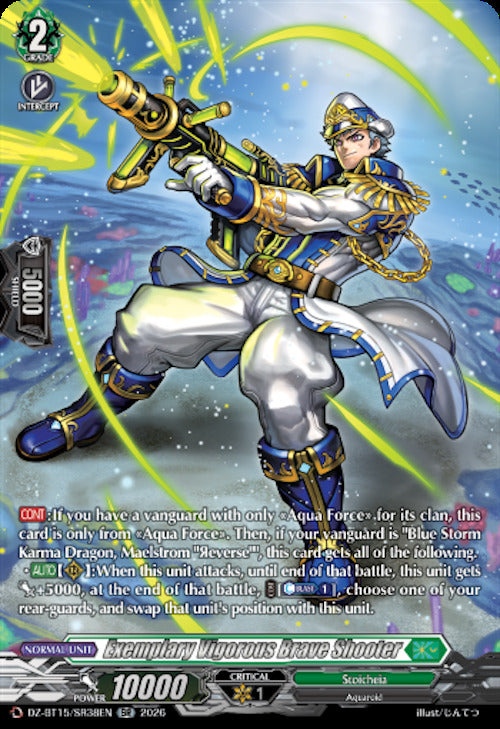 Exemplary Vigorous Brave Shooter (DZ-BT15/SR38EN) [Strike of Illusionary Shadows]