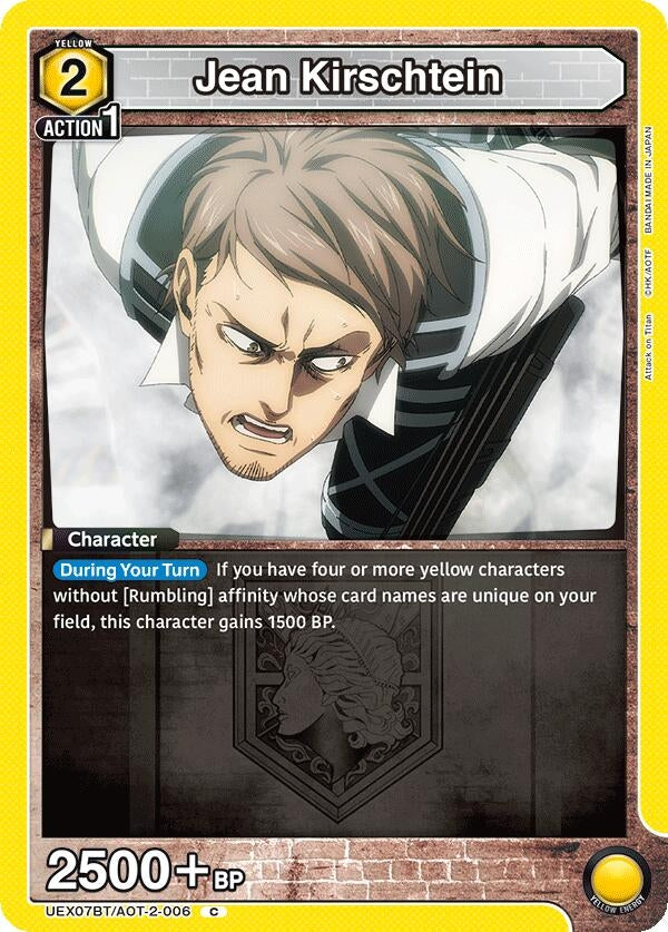 Image for Jean Kirschtein (006) (UEX07BT) (UEX07BT/AOT-2-006) - Union Arena