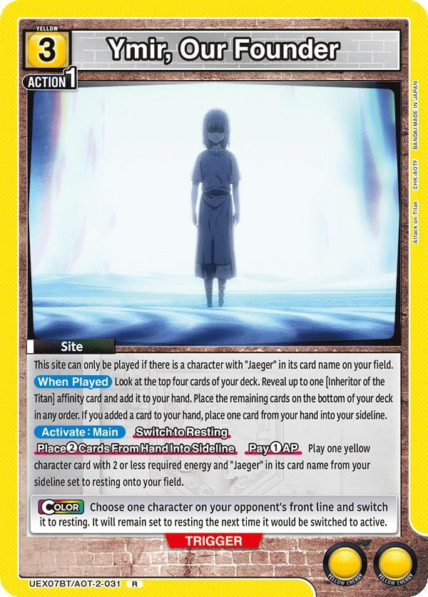 Image for Ymir, Our Founder (UEX07BT) (UEX07BT/AOT-2-031) - Union Arena