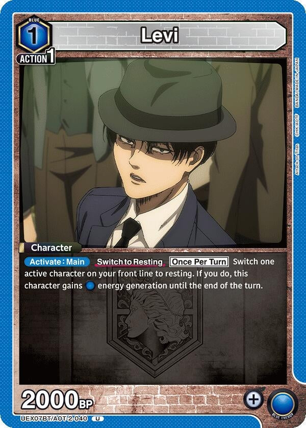 Image for Levi (040) (UEX07BT) (UEX07BT/AOT-2-040) - Union Arena