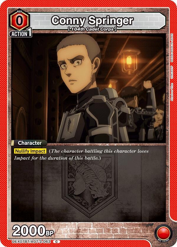 Image for Conny Springer (063) (UEX07BT) (UEX07BT/AOT-2-063) - Union Arena