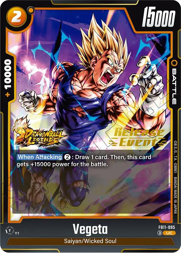 Vegeta (FB11-095) [Brightness of Hope Release Event Cards]