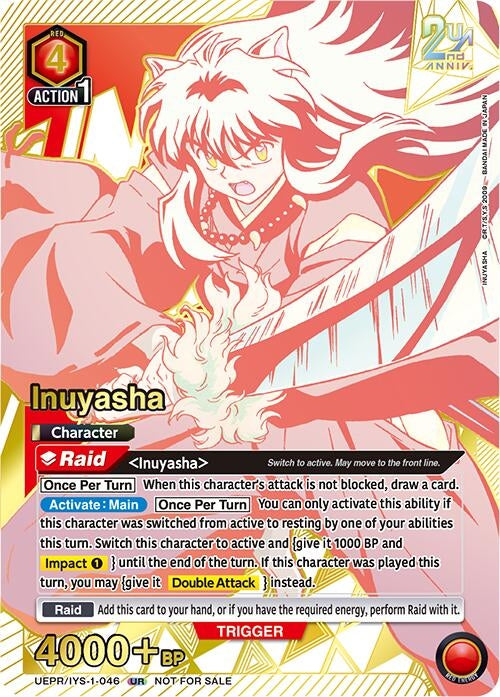 Image for Inuyasha (046) (Second Place) (UEPR) (UEPR/IYS-1-046) - Union Arena