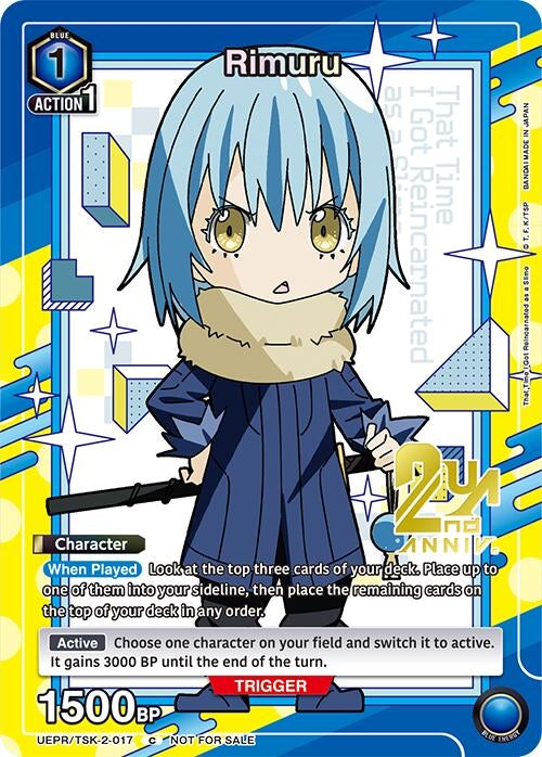 Image for Rimuru (017) (UEPR) (UEPR/TSK-2-017) - Union Arena