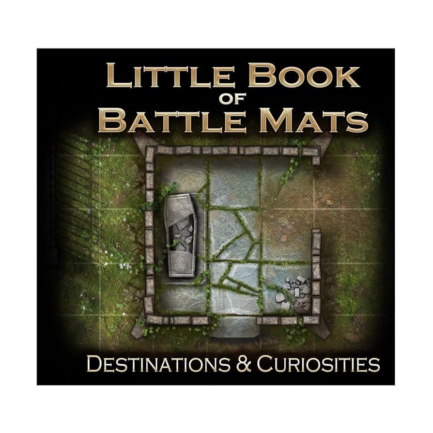Battle Mat: Little Book of Battle Mats - Destinations & Curiosities