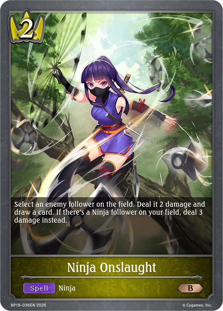 Ninja Onslaught (BP19-036EN) [Eightfold Retribution]