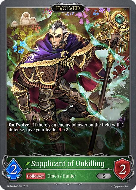 Supplicant of Unkilling (Evolved) - P05EN (Foil) (BP20-P05EN) [Omens and Heirs]