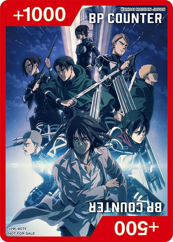 Image for BP Counter (Attack on Titan) (UEPR) - Union Arena