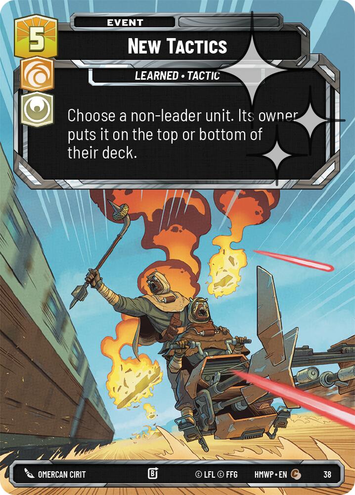 New Tactics (38) (Foil) (38) [Homeworlds: Weekly Play]