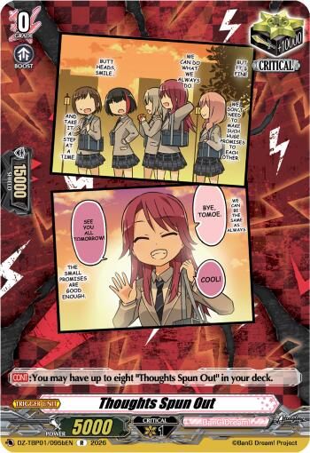 Thoughts Spun Out (B) (DZ-TBP01/095bEN) [BanG Dream! Girls Band Party!]