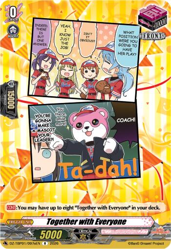 Together with Everyone (E) (DZ-TBP01/097eEN) [BanG Dream! Girls Band Party!]