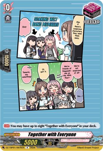 Together with Everyone (H) (DZ-TBP01/097hEN) [BanG Dream! Girls Band Party!]