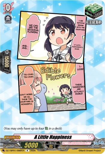 A Little Happiness (F) (DZ-TBP01/098fEN) [BanG Dream! Girls Band Party!]