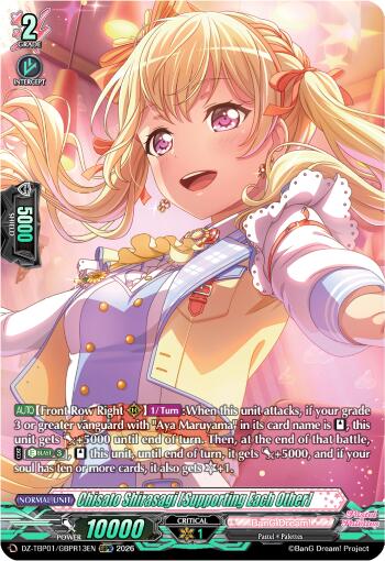 Chisato Shirasagi [Supporting Each Other] (DZ-TBP01/GBPR13EN) [BanG Dream! Girls Band Party!]