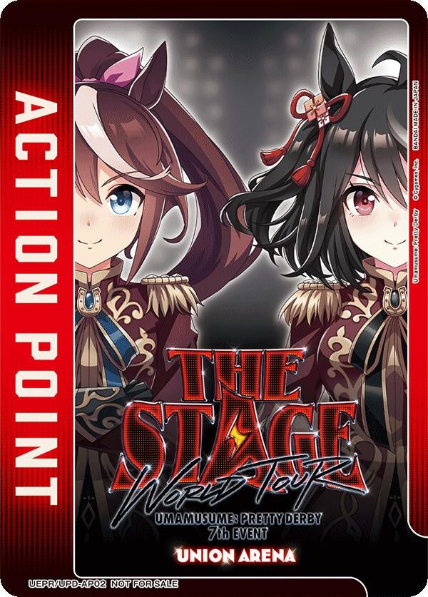 Image for Action Point Card (AP02) (Umamusume: Pretty Derby - WORLD TOUR: THE STAGE) (UEPR) (UEPR/SLG-AP02) - Union Arena