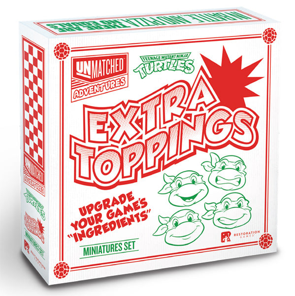 Unmatched Adventures: Teenage Mutant Ninja Turtles- Extra Toppings Miniature Pack