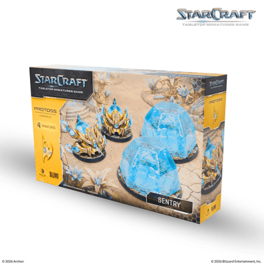 Starcraft Tabletop Miniatures Game - Protoss: Sentry Expansion Set