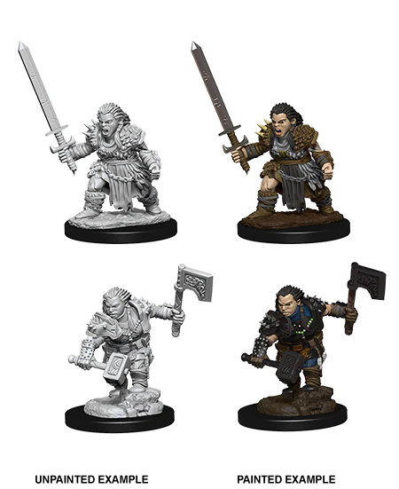 Female Dwarf Barbarian