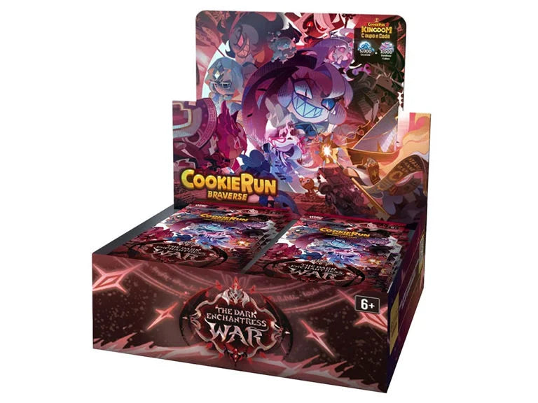 The Dark Enchantress War Booster Display: CookieRun Braverse Set 5