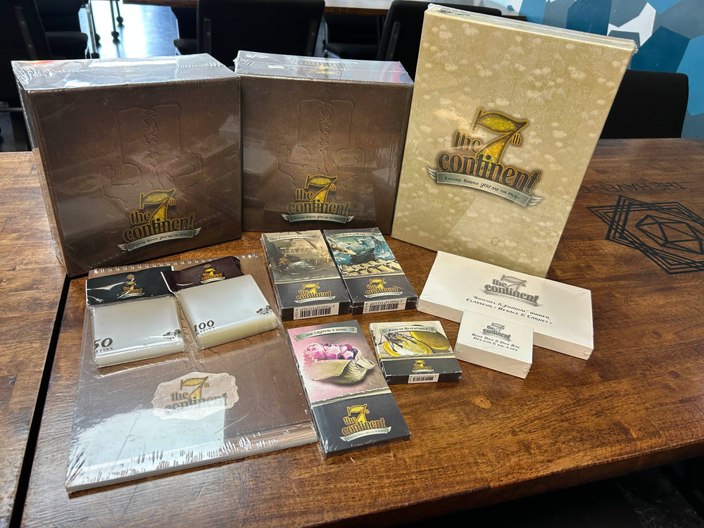 The 7th Continent: Classic Edition (Card Game) 2019 Serious Poulp Board COMPLETE