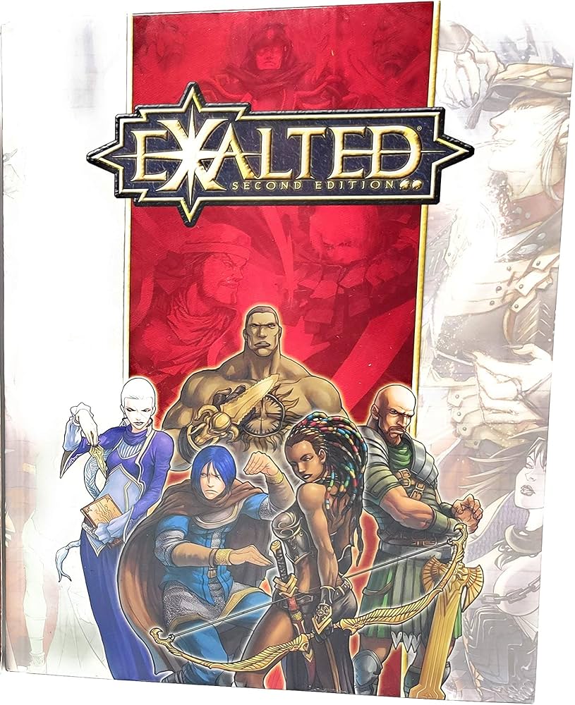 Exalted 2nd Edition: Main and Companion Book-set (PREOWNED)